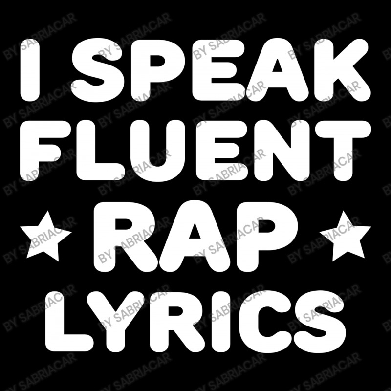 I Speak Fluent Rap Lyrics Skinny Tumbler | Artistshot