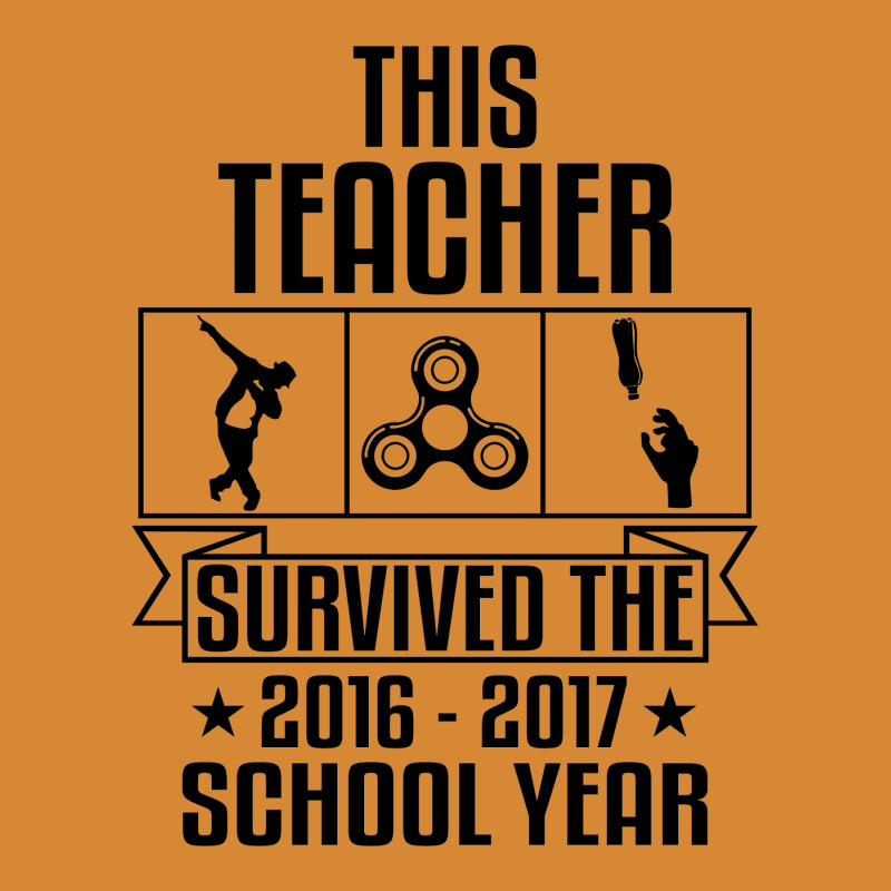 This Teacher Survived The 2016 2017 School Yea Skinny Tumbler | Artistshot