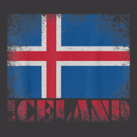 Icelandic Iceland Flag Shirt Vintage Country Distressed Gift T Shirt Ladies Curvy T-shirt | Artistshot