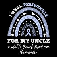 I Wear Periwinkle For My Uncle Ibs Irritable Bowel Syndrome T Shirt Pocket T-shirt | Artistshot