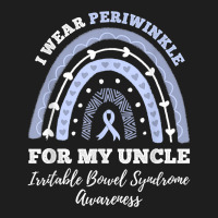 I Wear Periwinkle For My Uncle Ibs Irritable Bowel Syndrome T Shirt Classic T-shirt | Artistshot