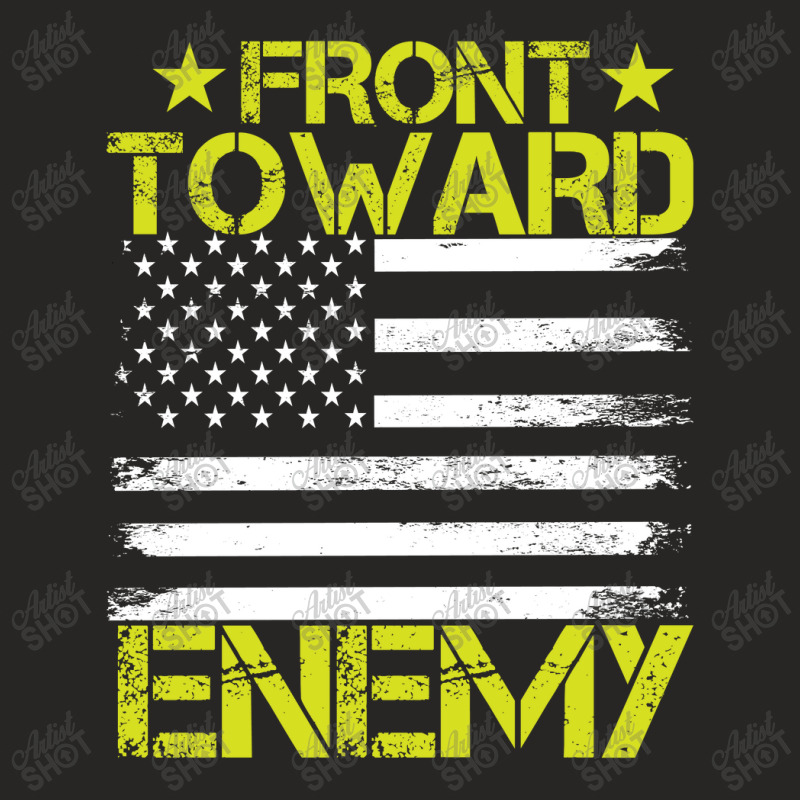 Front Toward Enemy Tee Apparel Ladies Fitted T-Shirt by Kawar006 | Artistshot