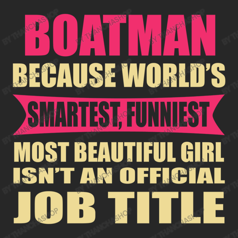 Boatman Funniest Isn't A Jobtitle Women's Pajamas Set by thanchashop | Artistshot