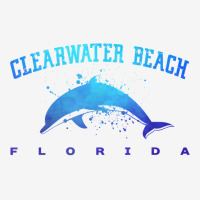 Clearwater Beach Florida Dolphin Lover Scuba Diving Vacation T Shirt Baby Bibs | Artistshot