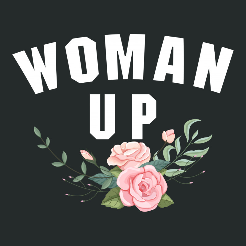 Woman Up Women's Triblend Scoop T-shirt by autlu2024 | Artistshot