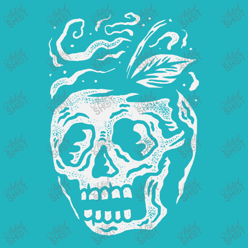 Apple Skull Skinny Tumbler | Artistshot