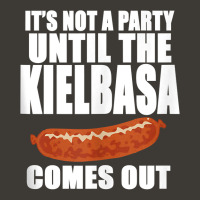 It's Not A Party Until The Kielbasa Comes Out Funny Polish Tank Top Bucket Hat | Artistshot