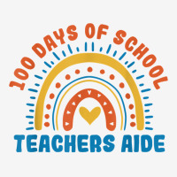 100 Days Of School   Teachers Aide Quote For A Teachers Aide T Shirt Adjustable Cap | Artistshot