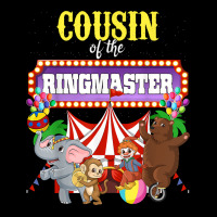 Cousin Of The Birthday Ringmaster Kids Circus Party Funny T Shirt V-neck Tee | Artistshot