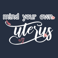 Mind Your Own Uterus For Dark Ladies Fitted T-shirt | Artistshot