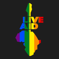 Live Aid Band Aid 1985 Symbol Lgbt Classic T-shirt | Artistshot