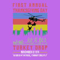 First Annual Thanksgiving Day Turkey Drop For Dark Skinny Tumbler | Artistshot