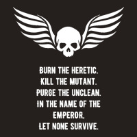 Let None Survive Wargaming Meme Tank Top | Artistshot