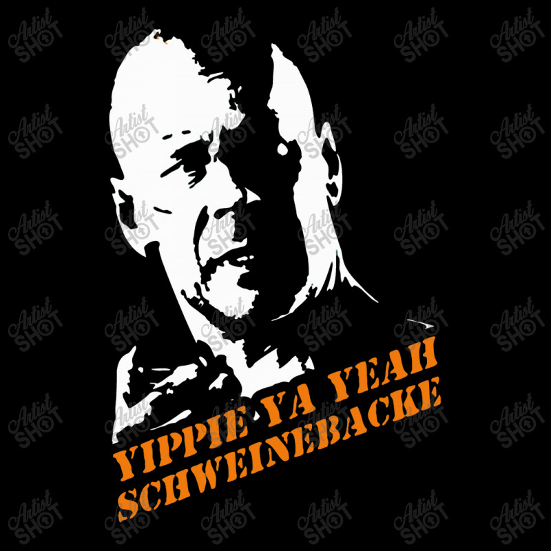 Yippie Ya Yeah Schweinebacke Die Hard Lightweight Hoodie | Artistshot