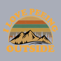 I Love Peeing Outside Funny Camping Hiking Tank Dress | Artistshot