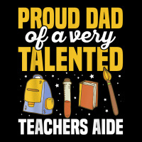 Mens Teacher Aide Appreciation Quote For A Dad Of A Teachers Aide T Sh Fleece Short | Artistshot