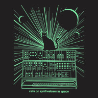 Cats On Synthesizers In Space T Shirt T-shirt | Artistshot