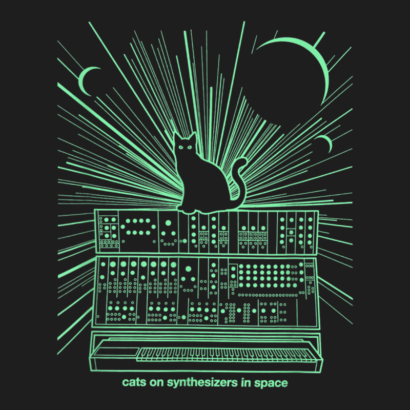 Cats On Synthesizers In Space T Shirt Classic T-shirt | Artistshot