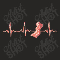 My Heart Beats For Bacon Ladies Fitted T-shirt | Artistshot