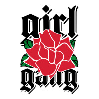 Rose Girl Gang For Light V-neck Tee | Artistshot