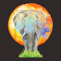 Colorful Elephant Art   Zookeeper Animal Lover Zoologist T Shirt Racerback Tank | Artistshot