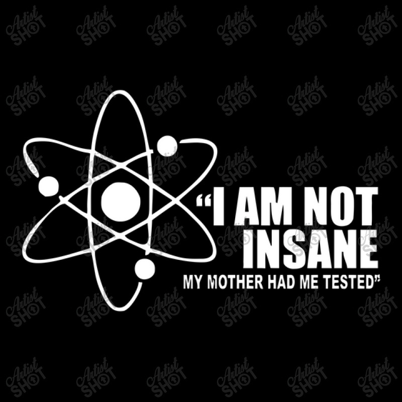 I'm Not Insane My Mother Had Me Tested Funny I Am Not Crazy Cropped Hoodie by yudihap | Artistshot