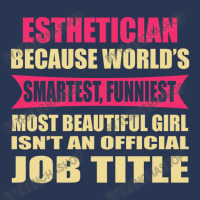 Esthetician Funniest Isn't A Jobtitle Ladies Denim Jacket | Artistshot