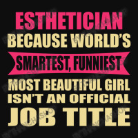 Esthetician Funniest Isn't A Jobtitle Crop Top | Artistshot