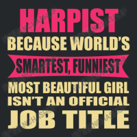 Harpist Funniest Isn't A Jobtitle Crewneck Sweatshirt | Artistshot