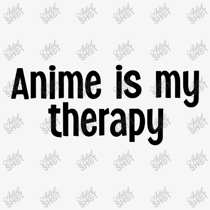 Anime Is My Therapy Ladies Fitted T-Shirt by Kathrin Sutter | Artistshot