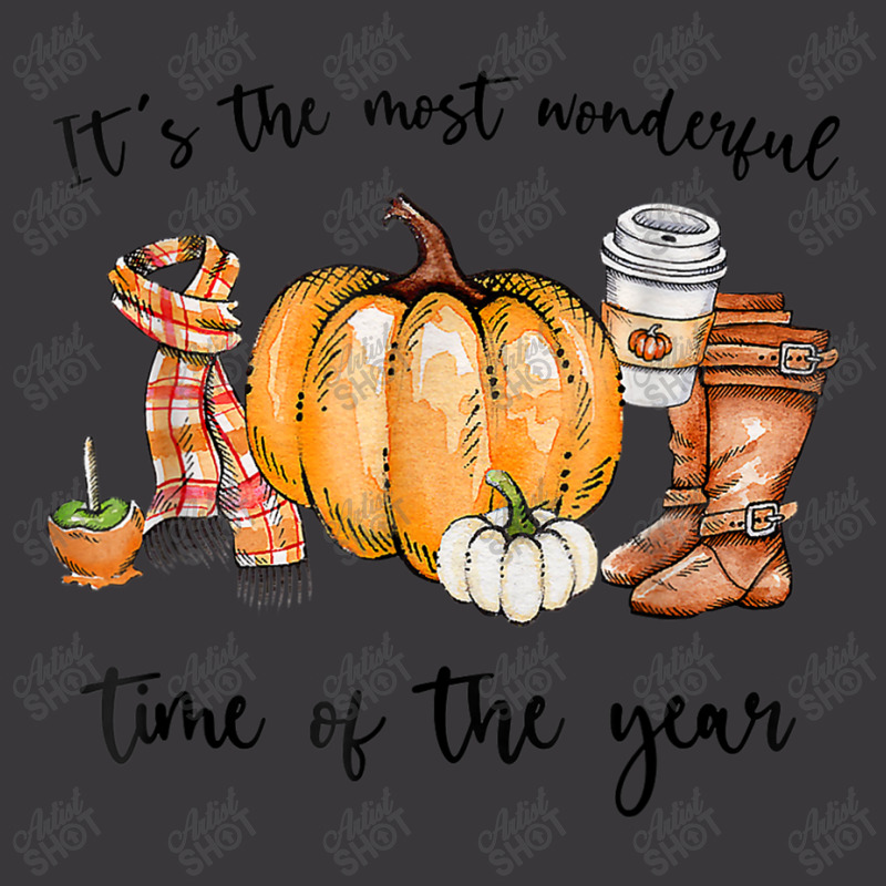 It's The Most Wonderful Time Of The Year Happy Thanksgiving Ladies Curvy T-Shirt by Artist-Shannon | Artistshot