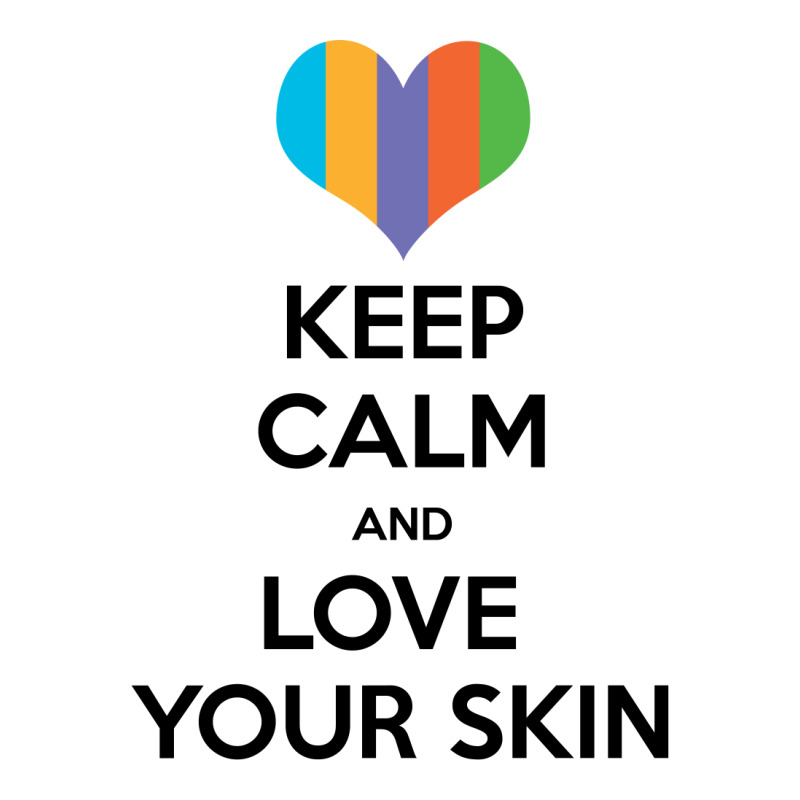 Keep Calm And Love Your Skin Crewneck Sweatshirt | Artistshot