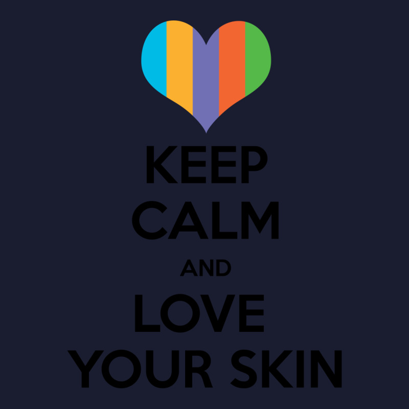 Keep Calm And Love Your Skin Women's V-neck T-shirt | Artistshot