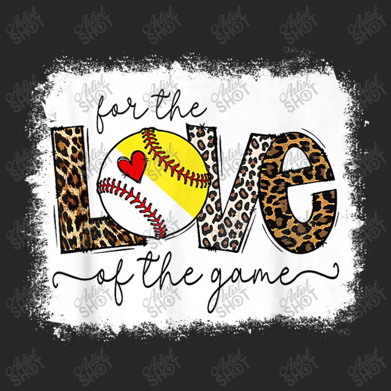 Leopard For The Love Of The Game Baseball Softball Game Day Men's T-shirt Pajama Set by Artist-Shannon | Artistshot