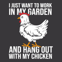 I Just Want To Work In My Garden And Hang Out Chicken 133 Ladies Curvy T-shirt | Artistshot