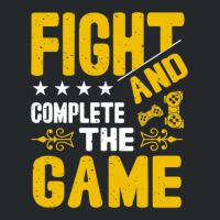 Fight And Complete The Game Crewneck Sweatshirt | Artistshot