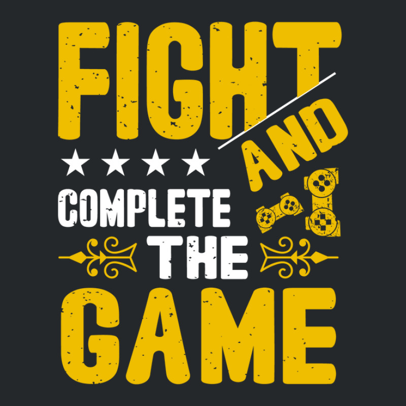 Fight And Complete The Game Crewneck Sweatshirt by Pompoyo | Artistshot