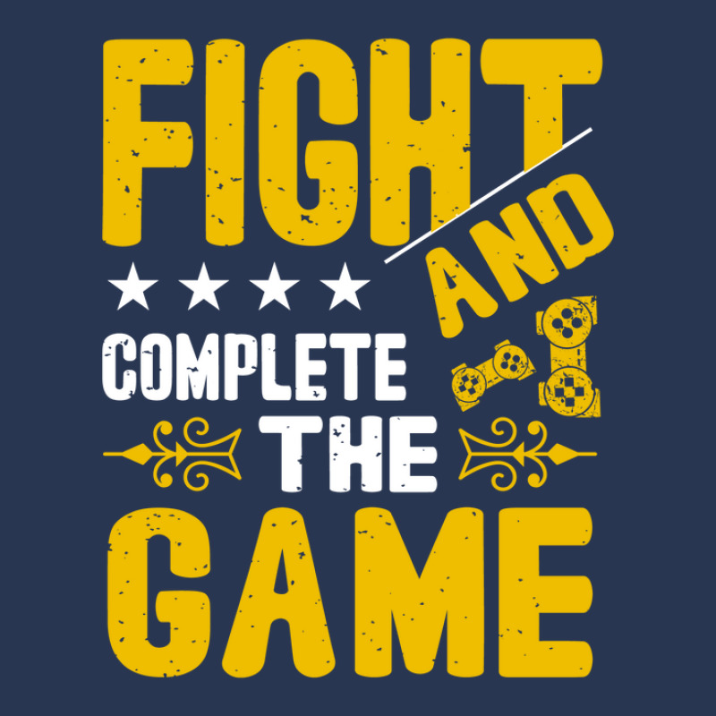 Fight And Complete The Game Ladies Denim Jacket by Pompoyo | Artistshot