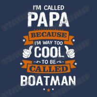 Papa Because To Be Called Boatman Men Denim Jacket | Artistshot