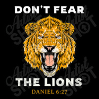 Don't Fear The Lions Daniel 627 Bible Graphic Music V-neck Tee | Artistshot