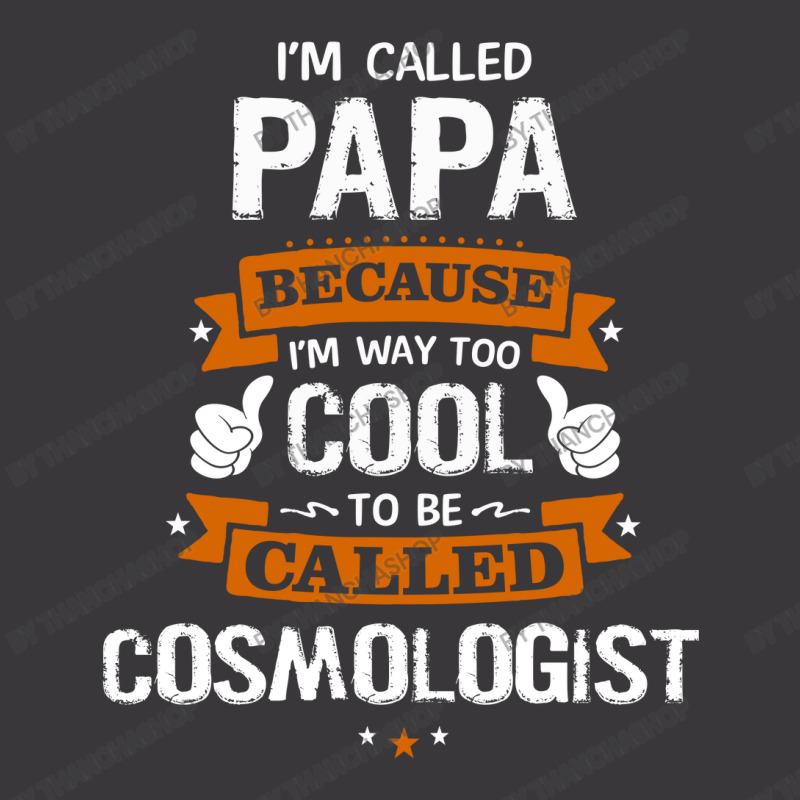 Papa Because To Be Called Cosmologist Ladies Curvy T-Shirt by thanchashop | Artistshot