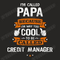 Papa Because To Be Called Credit Manager Ladies Fitted T-shirt | Artistshot