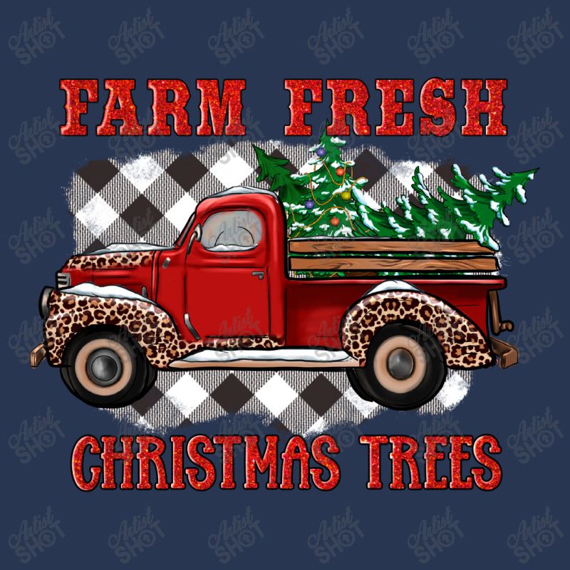 Farm Fresh Christmas Trees Ladies Denim Jacket by GaiasDesignStudioArt | Artistshot