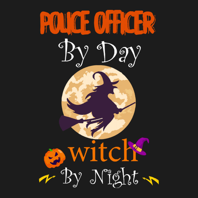 Halloween Police Officer Gift T  Shirt Police Officer By Day Witch By Hoodie & Jogger set by oweber478 | Artistshot