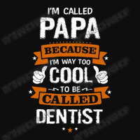 Papa Because To Be Called Dentist Crop Top | Artistshot