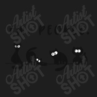 Black Cat Shirt Funny Womens Ew People Meowy Cat Lovers Classic T-shirt | Artistshot