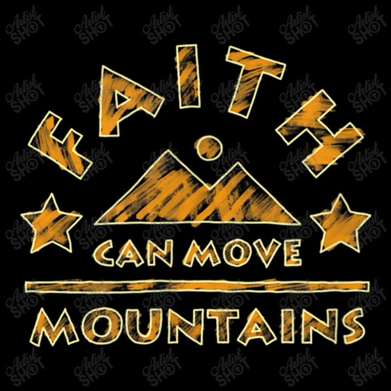 Faith Can Move Mountains Christian Bible Verse My Favorite People Maternity Scoop Neck T-shirt by Aria-Proctor | Artistshot