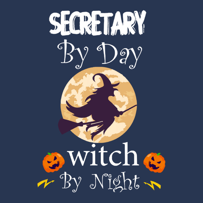 Halloween Secretary Gift T  Shirt Secretary By Day Witch By Night, Sec Men Denim Jacket by oweber478 | Artistshot