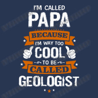 Papa Because To Be Called Geologist Men Denim Jacket | Artistshot