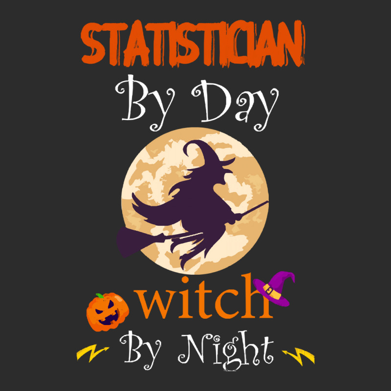 Halloween Statistician Gift T  Shirt Statistician By Day Witch By Nigh Exclusive T-shirt by oweber478 | Artistshot